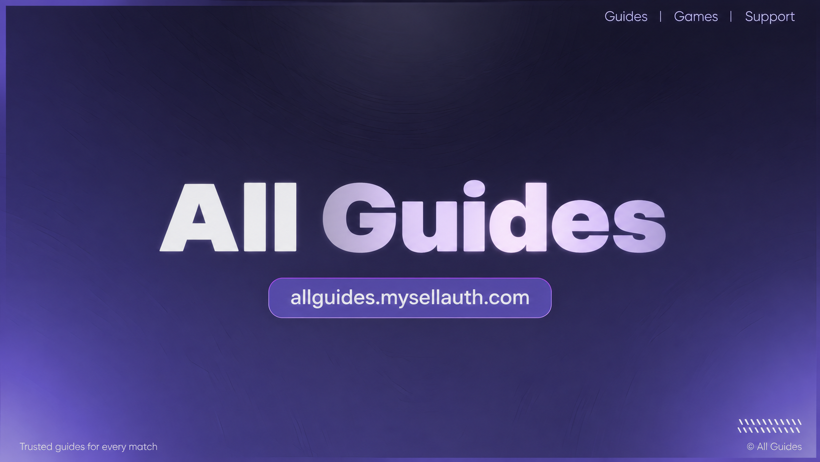 All Guides